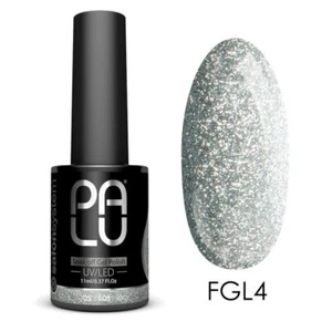 FGL4 Las Vegas UV Nagellack 11ml PaluCosmetics silberner Glitter Shellac - Bild 1 von 2