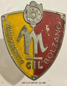 BOLZANO AVANGUARDISTI GIL SCUDETTO DA BRACCIO GIOVENTÙ ITALIANA DEL LITTORIO PNF - Picture 1 of 6