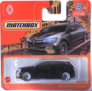 Matchbox 2022 Renault Megane coche de juguete negro 82/100 HVN75 2023 - Imagen 1 de 2