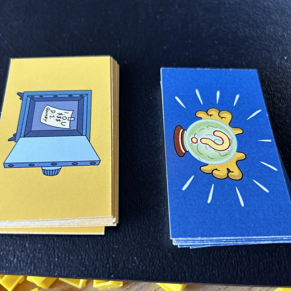 Juego de mesa Monopoly Los Simpson (2001): solo cartas de comunidad/oportunidad de repuesto Foto 1 de 3