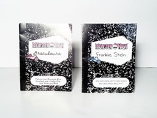 Monster High First Wave Lot of 2 Draculaura & Frankie Stein Diary Mattel