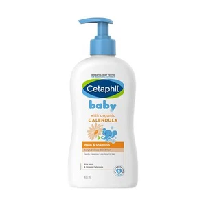 Cetaphil Baby Wash & Shampoo with Organic Calendula,Tear Free, Paraben, Colorant - Picture 1 of 3