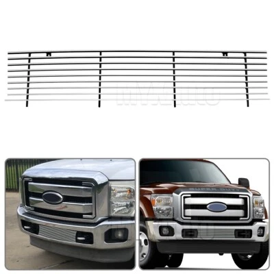 Lower Bumper Grill Billet Grille Fits 2011-2016 Ford F-250/F-350 Super Duty Foto 1 de 4