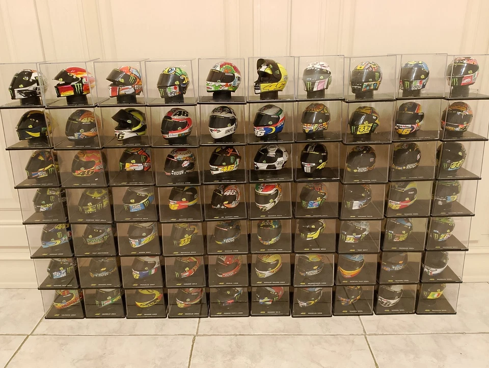 CASCHI HELMETS VALENTINO ROSSI SCALA 1/5 - SCEGLI DAL MENU A TENDINA - Immagine 1 di 2