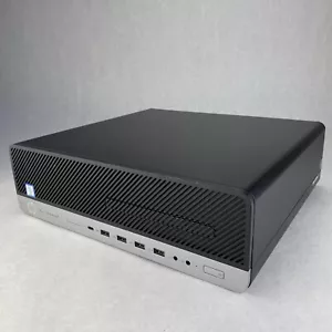 HP EliteDesk 800 G4 SFF Intel Six Core i5-8500 3.0GHz 16GB RAM No HDD OS READ - Picture 1 of 16