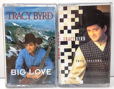 Tracy Byrd Big Love And Love Lessons Cassette Tapes 1995-1996 MCA Records - Image 1 of 4