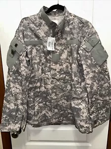 Camisa ACU Med/Regular USGI Digital Camuflaje Algodón/Nylon Ripstop Ejército - Imagen 1 de 8