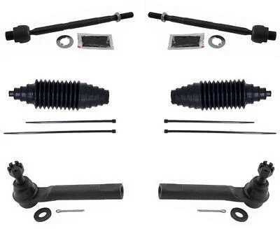 Front Inner & Outer Tie Rods Assembly For Acura RDX 2007-2012 - Image 1 of 4