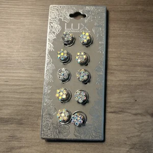 Accesorios Lux Cristal Estrás Moda Tono Plateado Hair Twist - Imagen 1 de 2