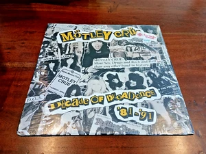 MOTLEY CRUE DECADE OF DECADENCE '81-'91 Laserdisc WML57017 JAPAN OBI - Picture 1 of 6