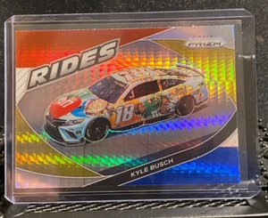 🔥 Kyle Busch 2022 Prizm Racing RIDES Red/White/Blue Hyper Card # - 67🔥 - Picture 1 of 2