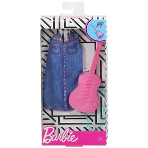 Authentic Fashion Barbie Mattel Career Musician Outfit Doll Clothes w/ Guitar  - Picture 1 of 2
