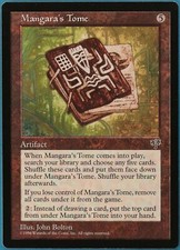 Mangara's Tome Mirage NM Artifact Rare MAGIC MTG CARD (ID# 206995) ABUGames