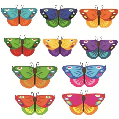 Children Butterfly Cape Wing Costume for Cosplay Dress Up Princess Pretend Play - Image 1 of 4