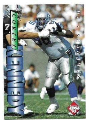 CORTEZ KENNEDY 1995 COLLECTOR'S EDGE CARD NEAR MINT CONDITION - Image 1 of 2