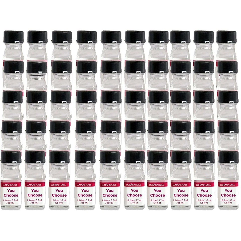 LorAnn Oils StrengthFlavor Food Flavor, 1 Dram Bottle, 50-Pack (You Choose) - Image 1 of 1