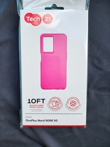 FOR OnePlus Nord N300 5 HOT PINK TECH 21 "QUALITY" CASE $12.99 FREE SHIPPING - Picture 1 of 6