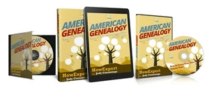 American Genealogy (Ebook + Hörbuch + Online Videokurs) - HowExpert - Bild 1 von 1