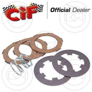 KIT SERIE 3 KUPPLUNGSSCHEIBEN KORK STAHL MIT FEDER PIAGGIO VESPA 50 SPECIAL - Bild 1 von 2
