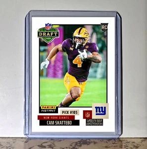 Cam Skattebo Rookie 2025 NFL Draft #36 Football Card New York Giants prevendita - Foto 1 di 1