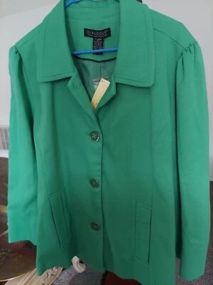 dialogue green blazer size  large never worn - Image 1 of 3