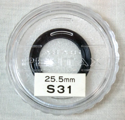 ASAHI PENTAX 25.5MM S31 CLOSE-UP LENS FILTER w/CASE PENTAX-110 FIT 24MM 2.8 - Image 1 of 4
