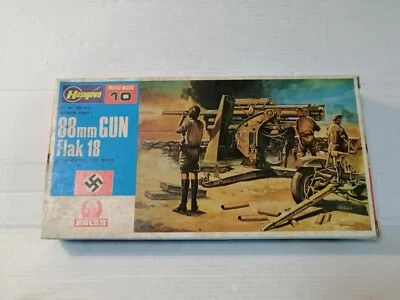 HASEGAWA 1/72 CARROARMATO 88 MM GUN FLAK 18 NO.MB010 KIT MONTAGGIO - Immagine 1 di 2