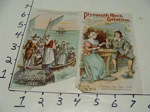 PLYMOUTH ROCK GELETINE VINTAGE PAMPHLET - Picture 1 of 2