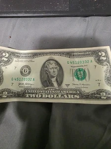 rare $2 Bill's perfect condition  - Picture 1 of 2