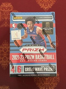 2021 - 22 Panini Prizm Basketball Blaster Box Fanatics Exclusive Green Wave - Bild 1 von 3