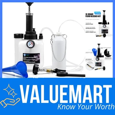 Bremsenentlüftungsgerät 3L mit E20 Adapter für Europäische Autos, Professione... - Bild 1 von 4