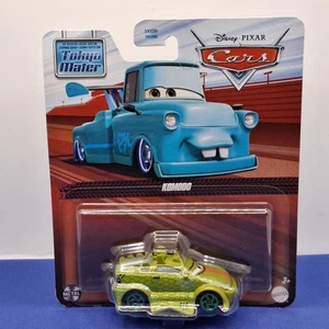 Disney Pixar Cars Komodo 2021 Tokyo Mater Series Metal Diecast Imperfect Card - Foto 1 di 8