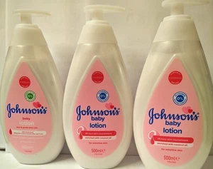 Johnsons Baby Lotion With Coconut Oil 3x500 Ml - Picture 1 of 2