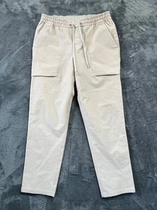 Lululemon Pantalone Bowline Uomo XL (32x30) Beige Utilitech Coulisse Conica - Foto 1 di 7
