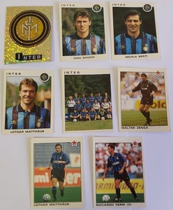 Calciatori 1991-92 Panini Lotto 8 Figurine Inter Scudetto Matthaus Baggio Zenga - Picture 1 of 4
