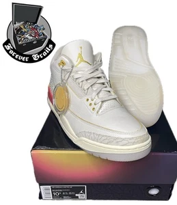 Size 10.5 - Jordan 3 Retro x J. Balvin Mid Medellin Sunset - Picture 1 of 8