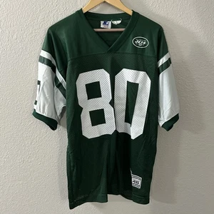 Vintage - Starter - New York Jets - Wayne Chrebet - #80 Jersey - Men's M / 46 - Picture 1 of 7