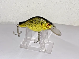 Vintage Bagley Small Fry Lure - Crappie - Nasenleinenbinder - - Bild 1 von 6