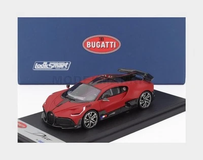 LOOKSMART LS497E BUGATTI - DIVO 2020 - ITALIAN MATT RED BLACK - 1/43 - Immagine 1 di 2