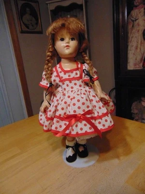 De colección. Composición Muñeca Effanbee Anne Shirley~SUELTA~NECESITA RESTAURACIÓN~14 1/4" Foto 1 de 4