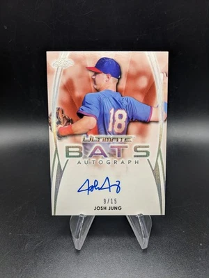 2019 Leaf | Josh Jung "Ultimate Bats" Auto */15 #UB-JJ1 - Image 1 of 2
