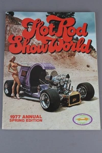 Hot Rod Show World Magazine 1977 Edición Anual Primavera Lote 2 - Imagen 1 de 2