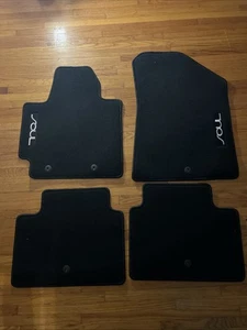 2014-2019 Kia Soul Black Carpet OEM Floor Mats 4pcs B2F14-AC000  - Picture 1 of 5
