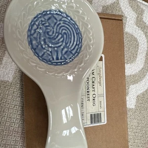 Longaberger AM Craft Original Löffelablage in Kornblume - Bild 1 von 5