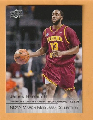 James Harden Arizona State Sun Devils 2014-15 Upper Deck March Madness #HA1 Foto 1 de 2