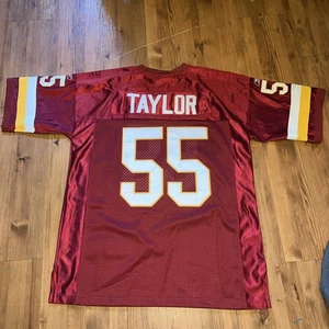 Vintage Washington Redskins Football Jersey Reebok Jason Taylor Size 50 Stitched - Picture 1 of 4