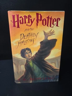 Harry Potter And The Deathly Hallows Hardcover TRUE 1st Print *759 Error* EX/NM  Foto 1 de 4