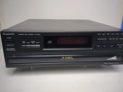 PANASONIC SL-PD349 5 Disc CD Changer Player Rotary Carousel Tested & Working - Image 1 of 4