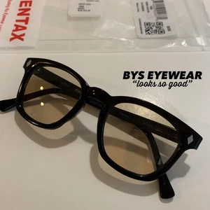 American Optical Pentax F9800 Safety Glasses Black Frame Brown Gold Lens New - Picture 1 of 11