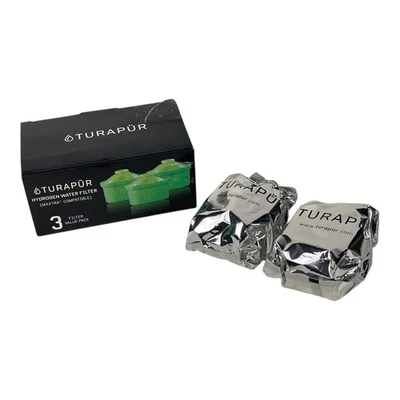 Turapur Hydrogen Water Filter (2 Pack) Pitcher Replacement Maxtra Compatible NEW - Image 1 of 4